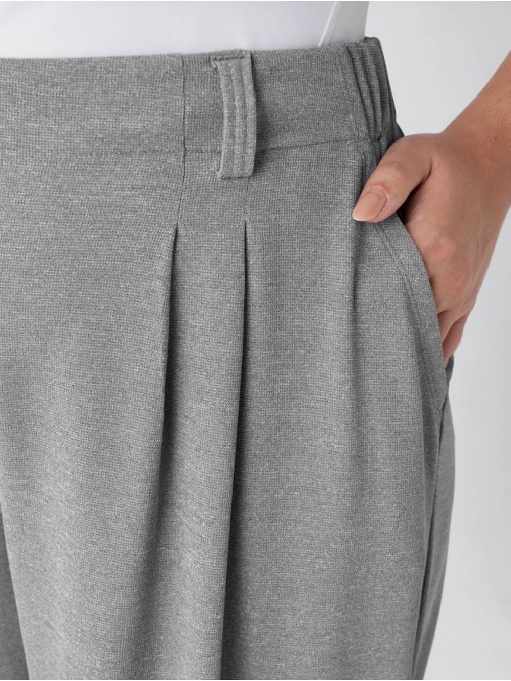 Halara Flex™ High Waisted Pocket Wide Leg Waffle Work Pants - Picture 2 of 8